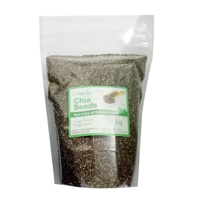 

Organic Black Chia Seed 1000 Gram / 1 Kg Murah