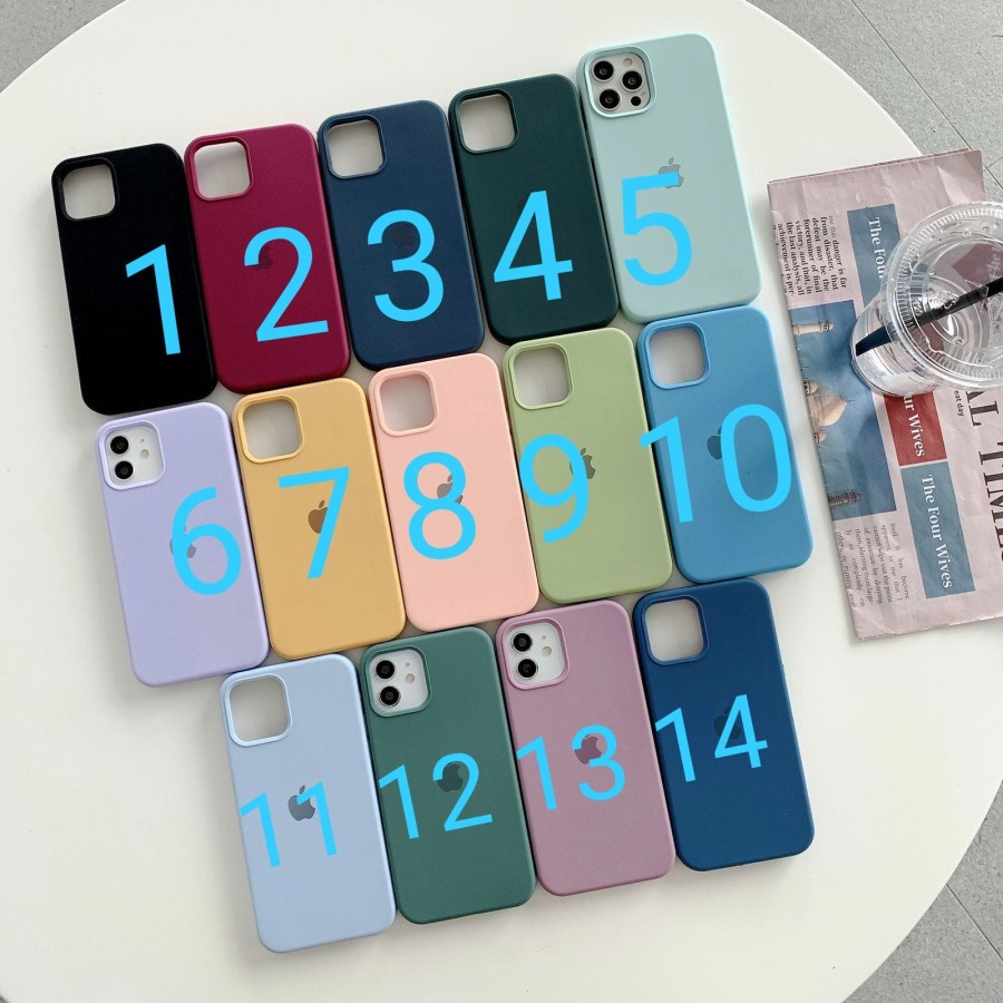 Silicone Case 1:1 Anti Noda Rubber iPhone 11 Promax 11 Pro 11 High Quality Premium