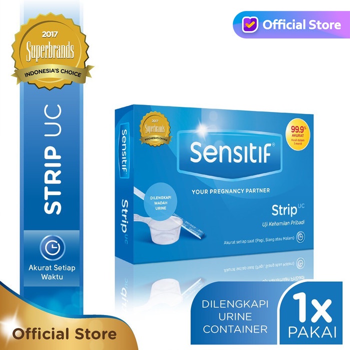 Sensitif - Alat Tes Kehamilan Sensitif Container Tes Hamil Pribadi #98