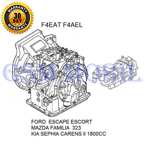 Kampas Kopling Matic Kia Carens Mazda F4AEL 454992Z000 10006827