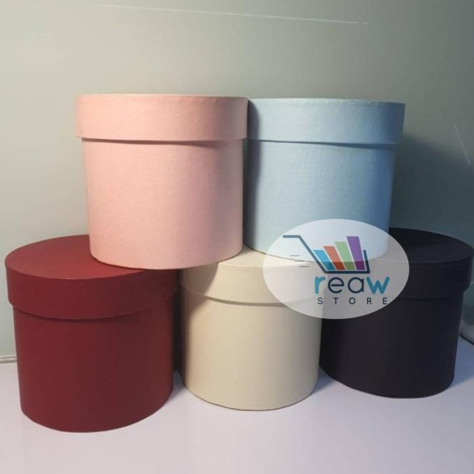 

Kotak Bulat Buket Bunga Round Hard Bloom Box Florist Flower Bouquet