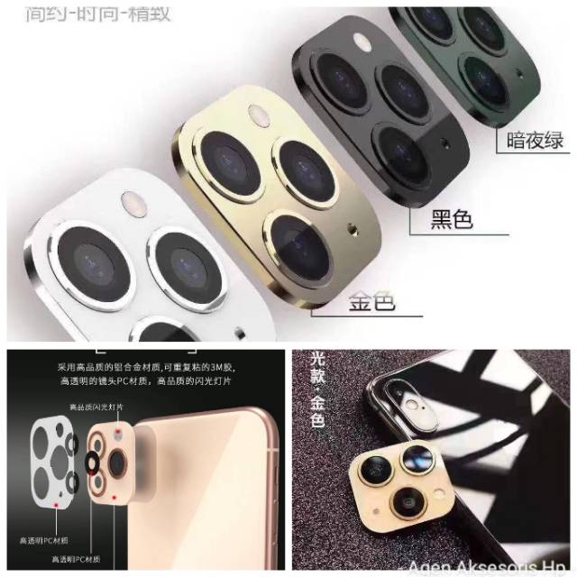 RING Protector Lens Camera Samsung Note 10 N970 6.3&quot; Pelindung Kamera Samsung Note10 Anti Gores Kaca