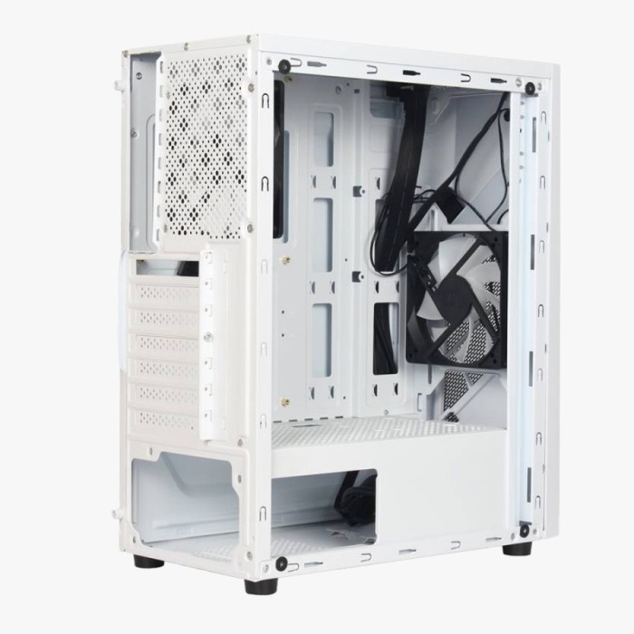 Nyk T25 Elixir Casing Komputer - PC Case M ATX include 1Fan RGB