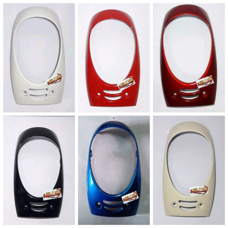 Cover tebeng dek dada dek depan dek lampu panel tameng depan scoopy fi 2013-2016 berkualitas
