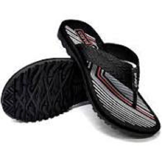 (GROSIR &amp; ECER) Sandal Carvil Madrid Black Grey Size 39 - 44 / Sandal Casual Pria / Sandal Original