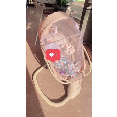 preloved Bouncer Cocolatte Snuggli safari Collection / Weeler Snuggli Cuddle Beara