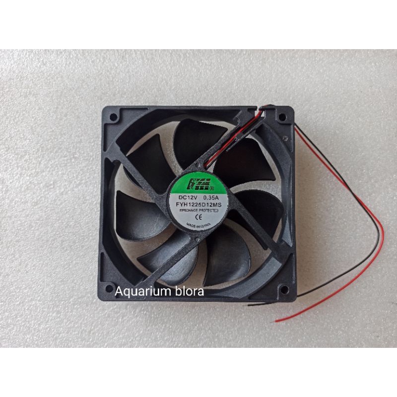 Kipas power amplifier dc 12v 12x12cm