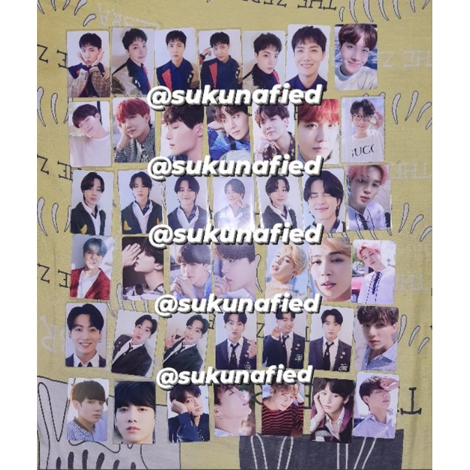 PHOTOCARD PC JUNGKOOK J-HOPE HOPEKOOK SET DICON 101