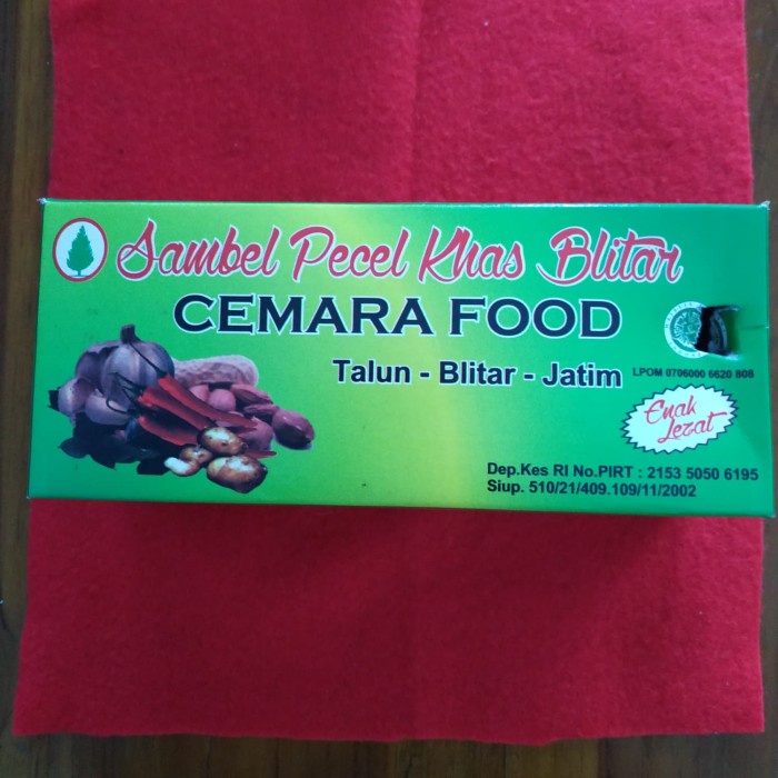 

sambel pecel lezat 150 / 200 gram - lezat 204 gran