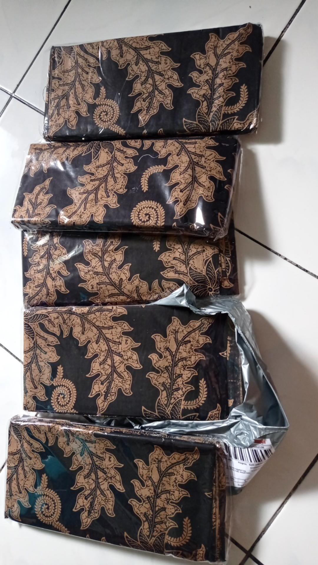 Mj Kain Batik Printing Sogan Jarik Lawasan Bridesmaid Tradisional Cukin Kamen Batik Pekalongan Murah
