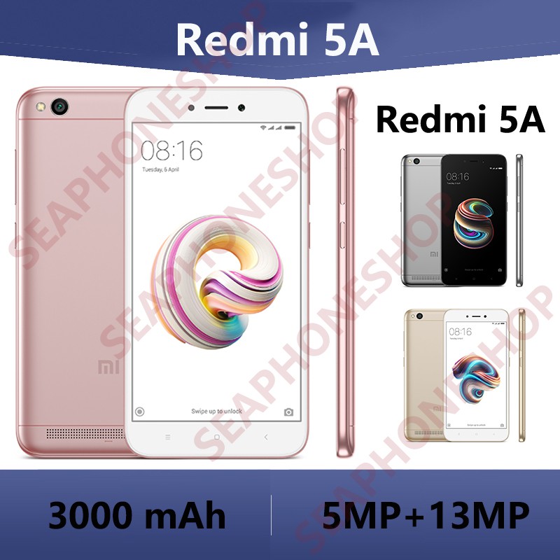 Handphone HP Xiaomi Redmi 5A 2+16GB 3+32GB ASLI Mobile