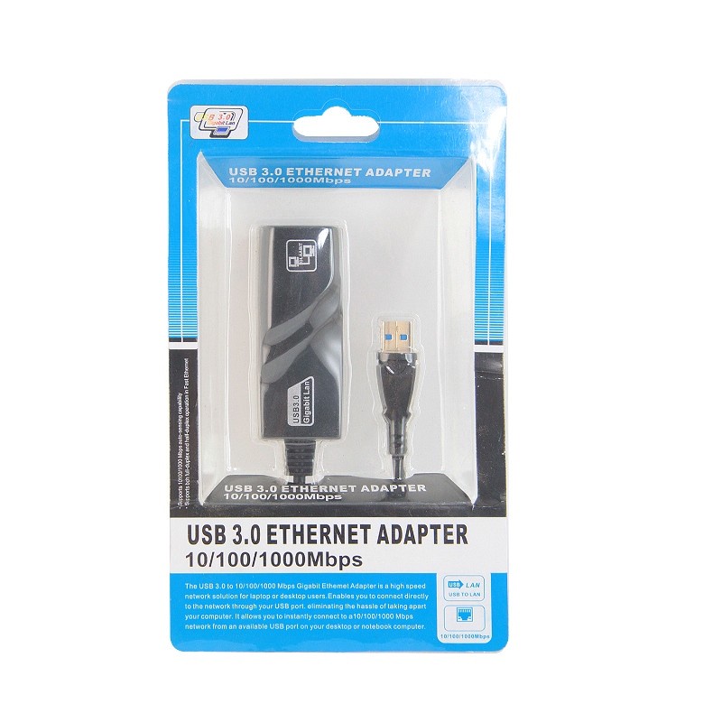 KABEL USB TO LAN ADAPTER 3.0 - KABEL PENGHUBUNG LAN KE PC/LAPTOP MURAH