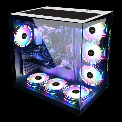 Armaggeddon Nimitz TR8000 Extended E ATX Gaming PC Case Tempered Glass