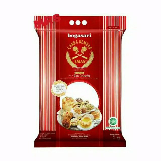 

✨COD✨ Cakra Kembar Emas Roti Oriental 5 KG
