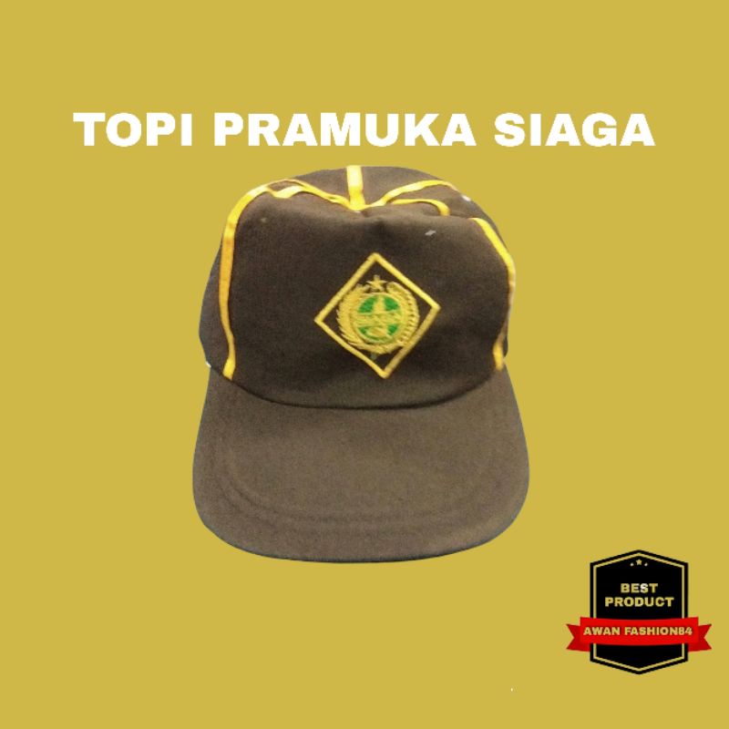 Topi Pramuka siaga laki laki