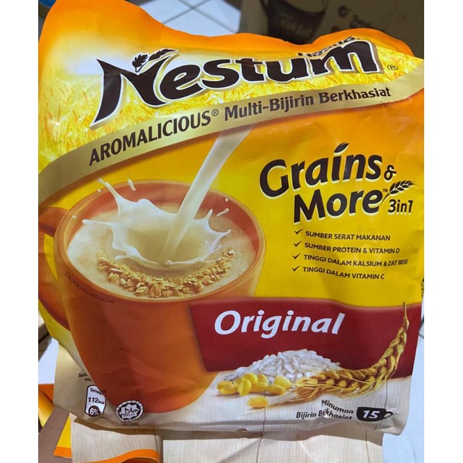 

NESTUM 3 IN 1 ISI 15 SACHET MALAYSIA/MINUMAN SEREAL/MINUMAN INSTAN