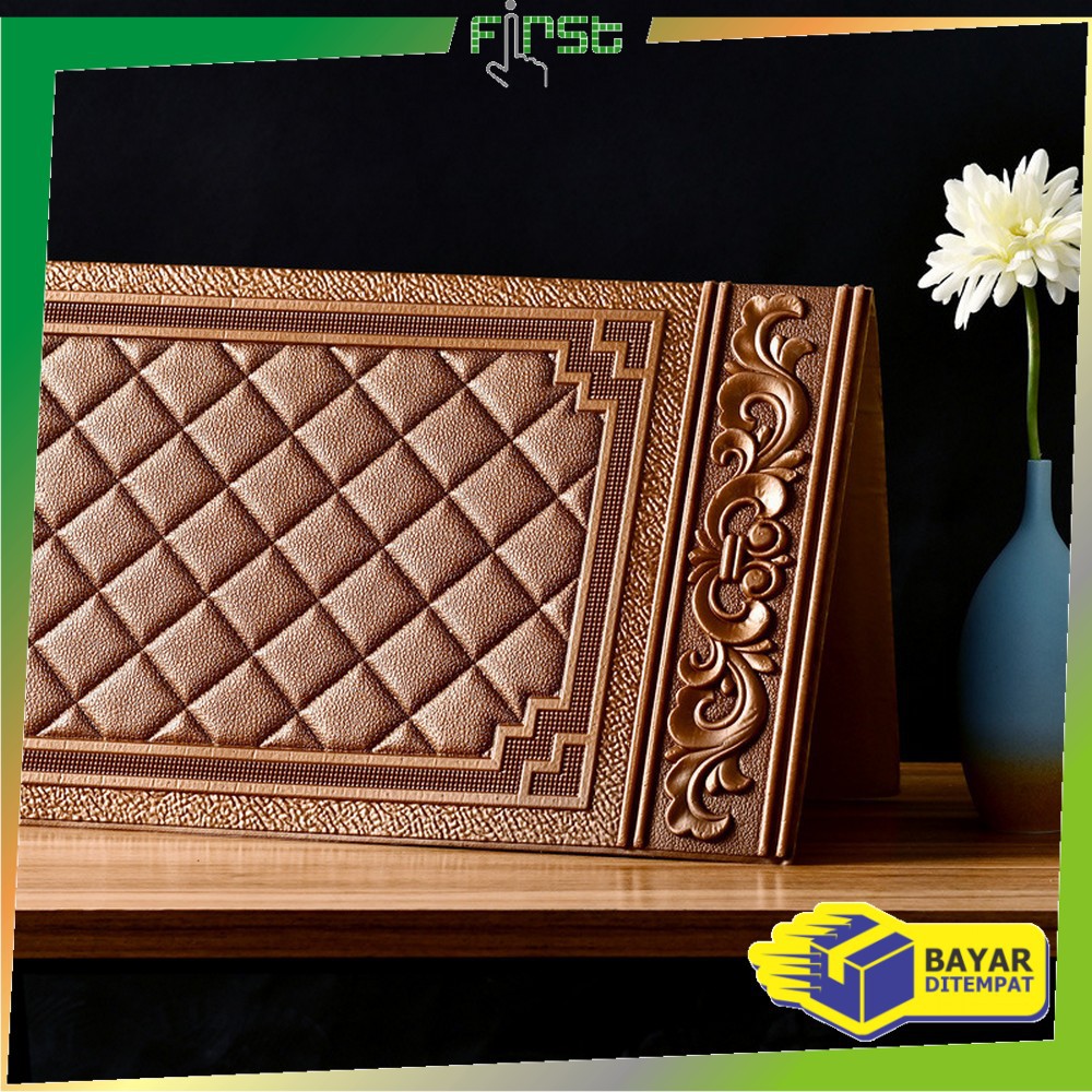 FH-C217 - C224 Wallpaper 3D Foam Motif / Wallfoam Sticker Dinding Kamar / Walpaper Dinding Bata-8
