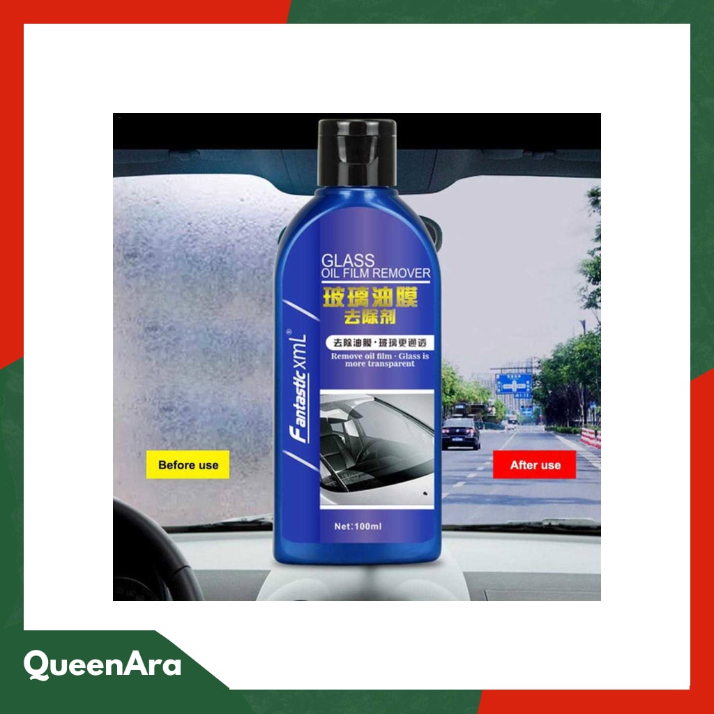 Vvcesidot Cairan Sabun Kaca Mobil Glass Oil Film Remover 120ml TSLM1