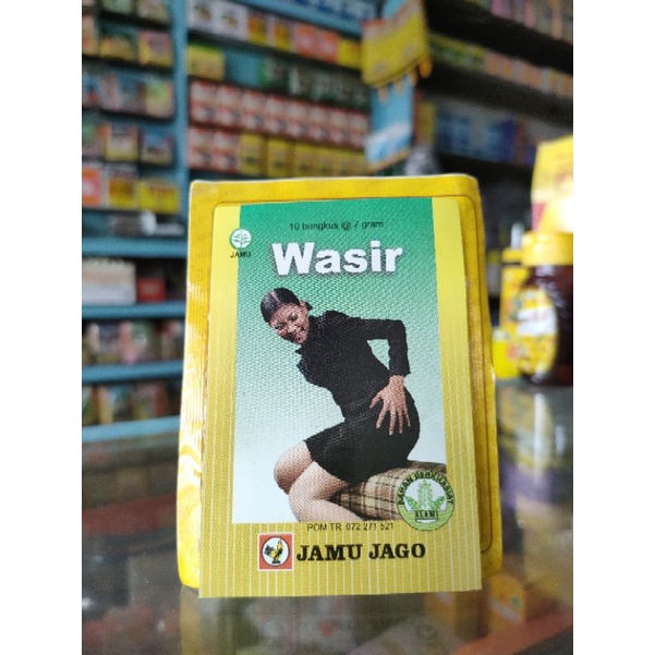 

Jamu Eceran Wasir Cap Jago 1 sachet