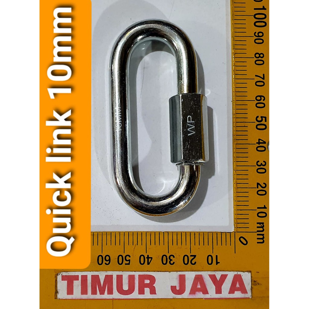 Carabiner Quicklink 10mm sambungan rantai 10mm