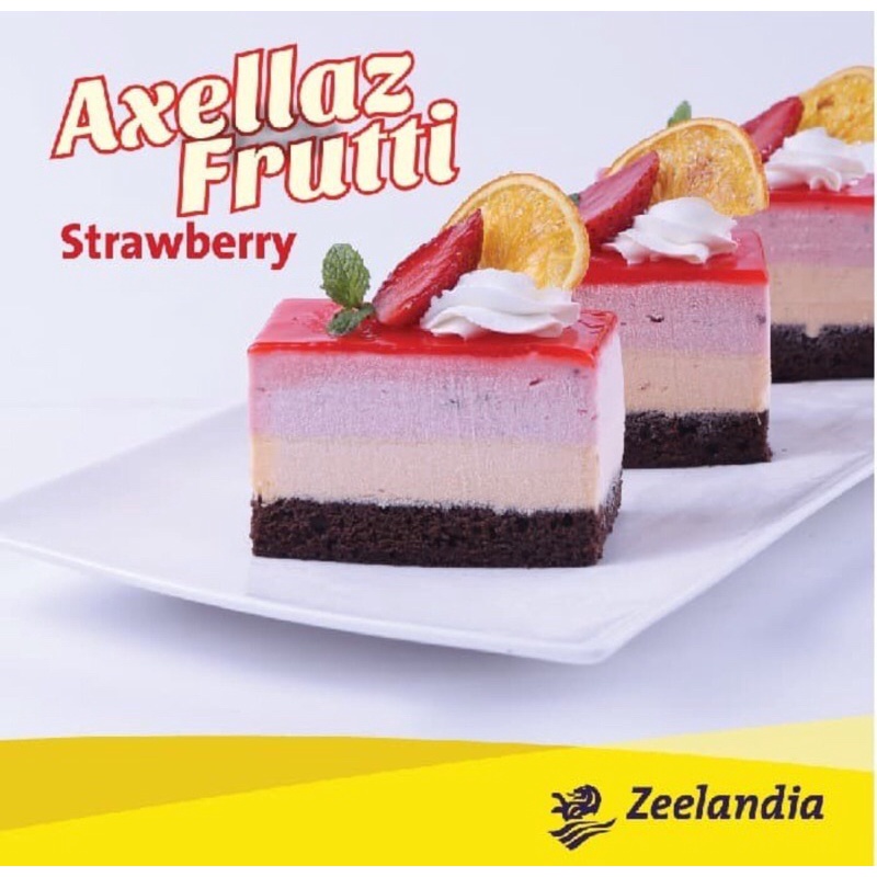 AXELLAZ Frutti Strawberry 500gr Zeelandia Filling Jam Selai Stroberi