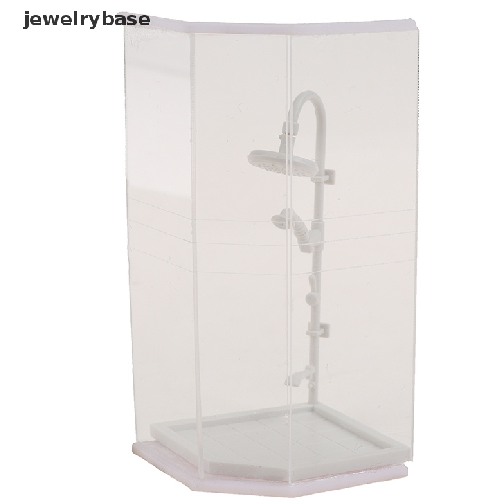 (jewelrybase) Mainan Miniatur Bathtub / Wastafel / Toilet / Kamar Mandi Skala 1: 25 Untuk Aksesoris Rumah Boneka
