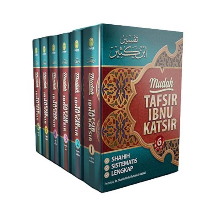 

Maghfirah Pustaka - Mudah Tafsir Ibnu Katsir Edisi Lengkap (6 Jilid) Hard cover 25 x 19 x 26 cm DUA WARNA