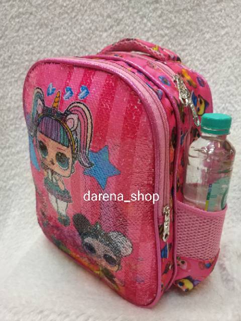 Tas Ransel Anak Usap Kekinian. 2 Karakter GIRL. 12 Inch. Darena Bags Bandung