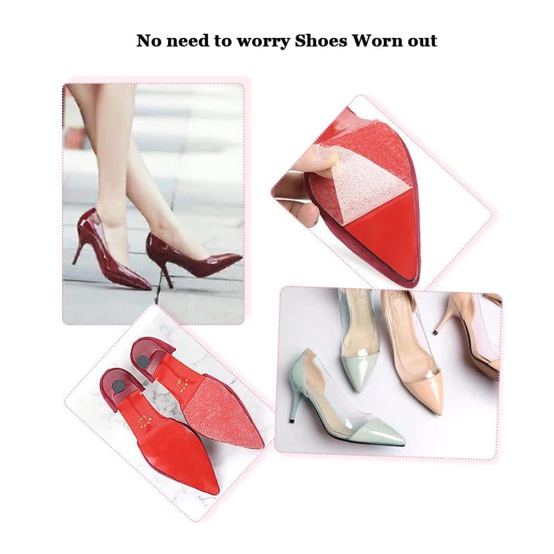 HARD GLAZE SHOE PROTECTOR ANTI SLIP ANTI LICIN INSOLE SEPATU WANITA PELINDUNG SEPATU