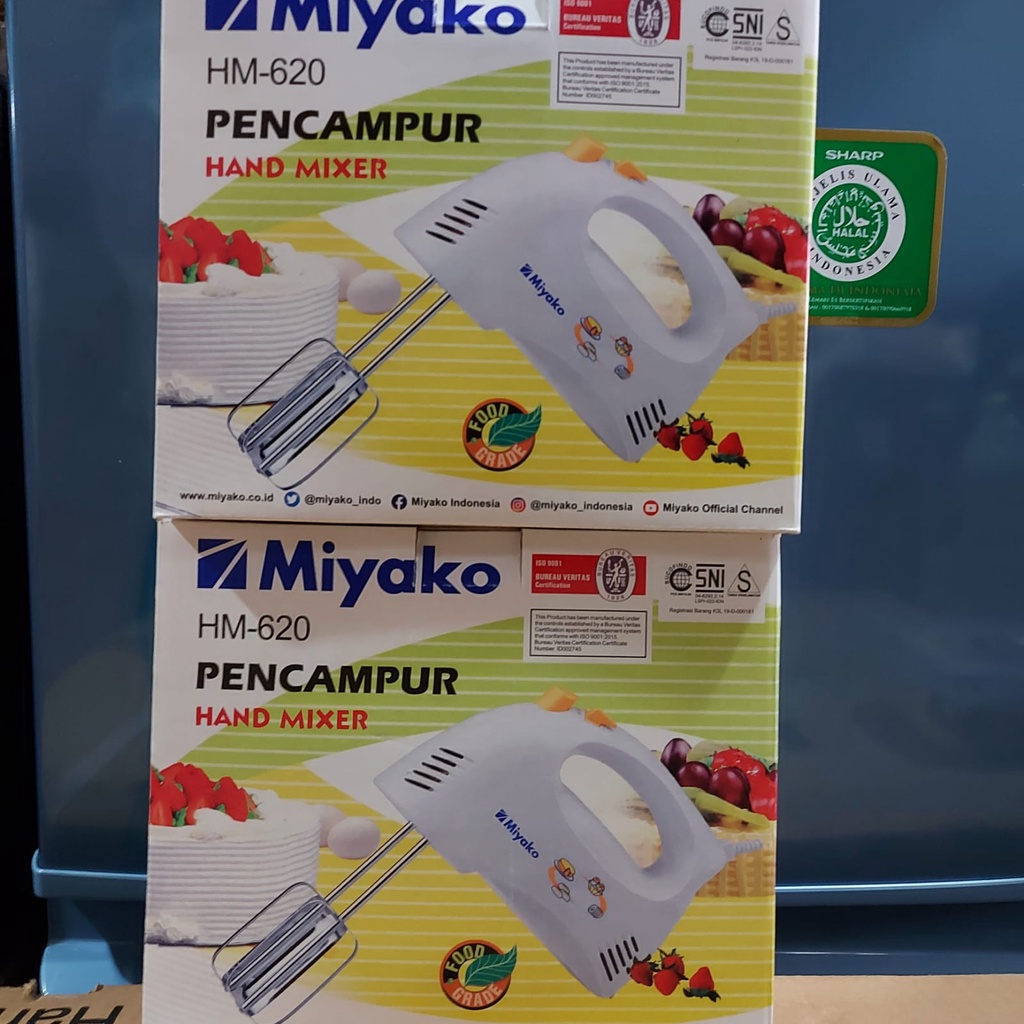 Hand Mixer / Mixer / Mixer Tangan Miyako HM - 620