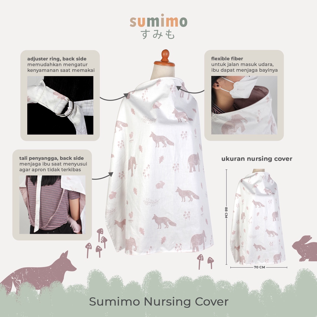 SUMIMO NURSING COVER / APRON MENYUSUI