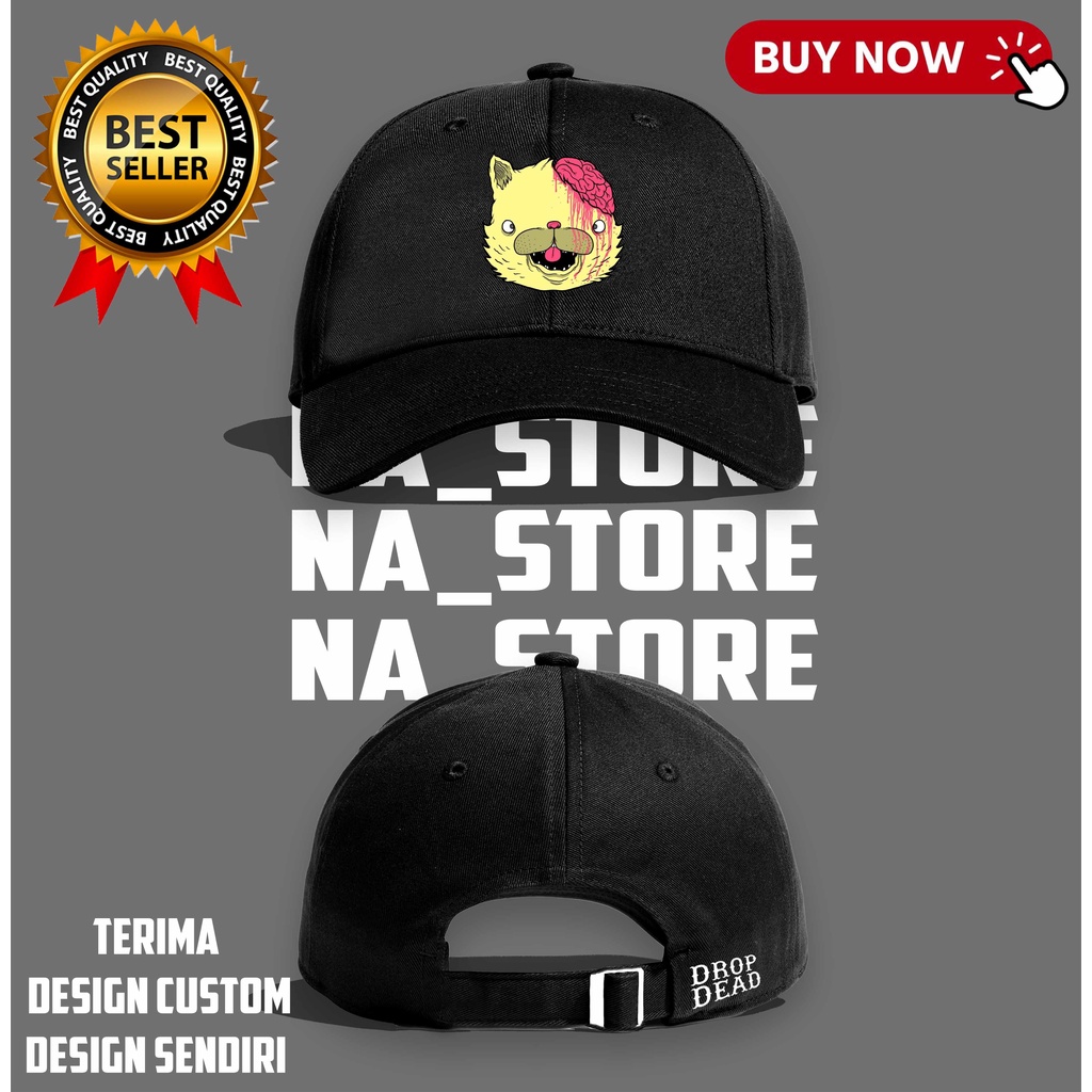 Topi Baseball DROP DEAD keren BERKUALITAS  Pria Wanita DROP DEAD