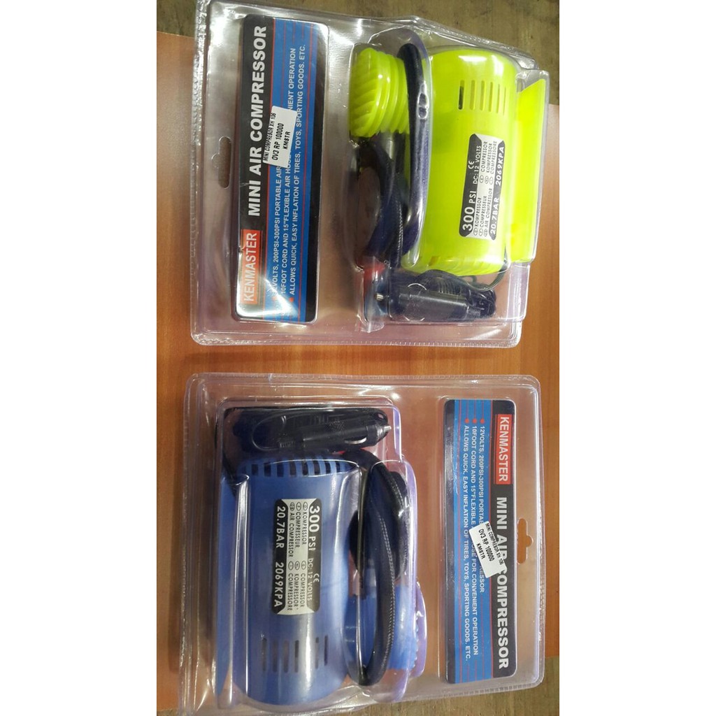 Mini Air Compressor / Pompa Angin Mobil / Kompresor Mini Kenmaster