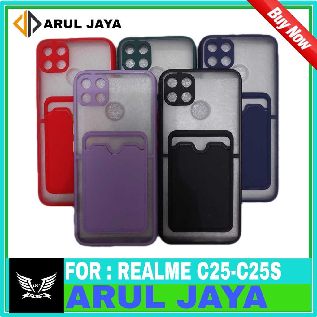 Case Realme C25-C25S  My Choice Protect Lens and Slot Card Premium Softcase