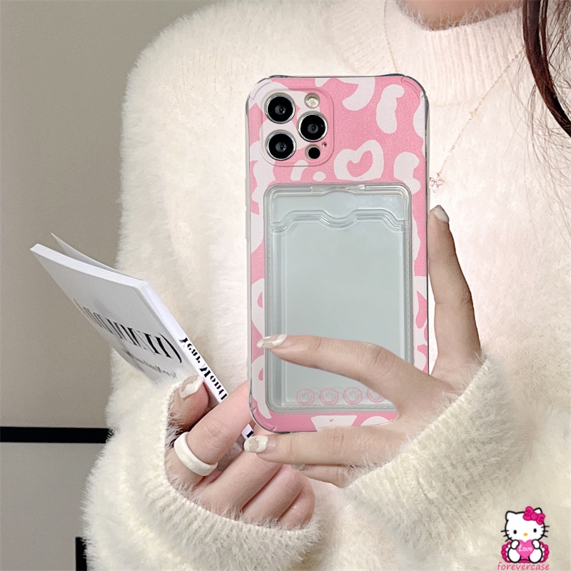 Soft Case Tpu Transparan Motif Leopard Slot Kartu Untuk Vivo Y21S Y21T Y20S Y20A Y20G Y17 Y20S Y12 Y12A Y30G Y11Y12i Y21 Y15 Y33s Y21S