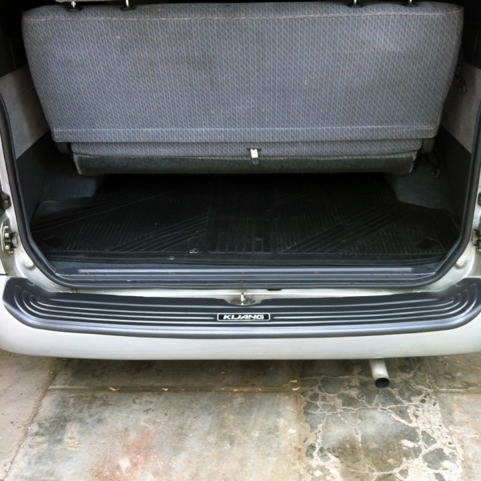 Door Sill Plate/Sill Plate Pintu Bagasi Belakang Kijang Kapsul