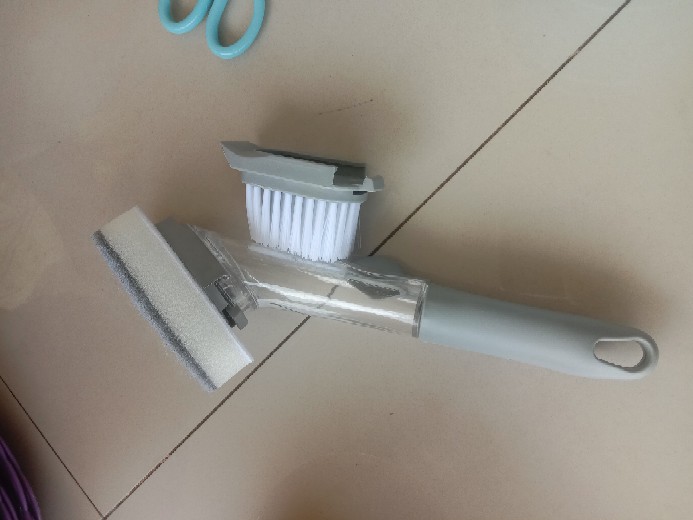 Sikat Cuci Piring Cleaning Brush Alat Dapur Dispenser Cuci Piring Sabun Panci Freesponge Pembersih P