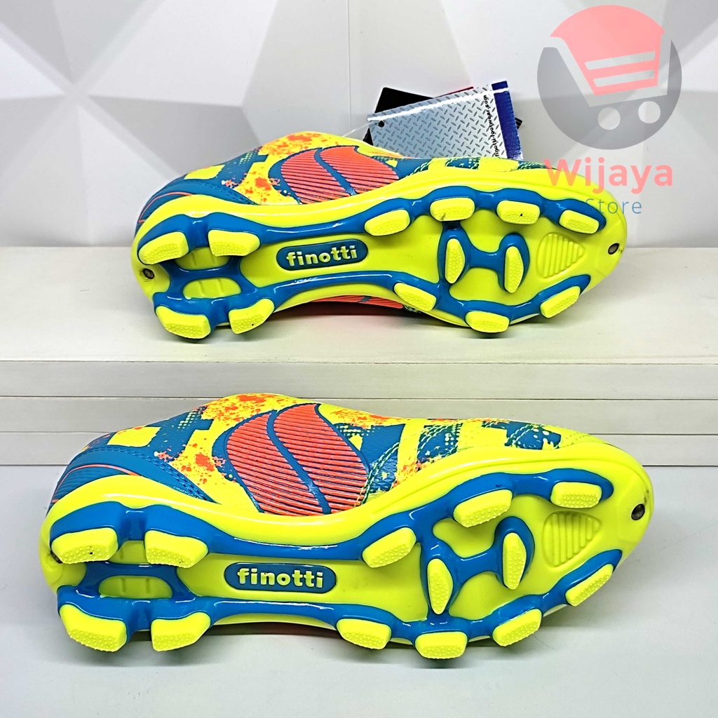 SEPATU SEPAK BOLA ANAK 32-36 FINOTTI ORIGINAL PREMIUM BERKUALITAS SOCCER FIFA