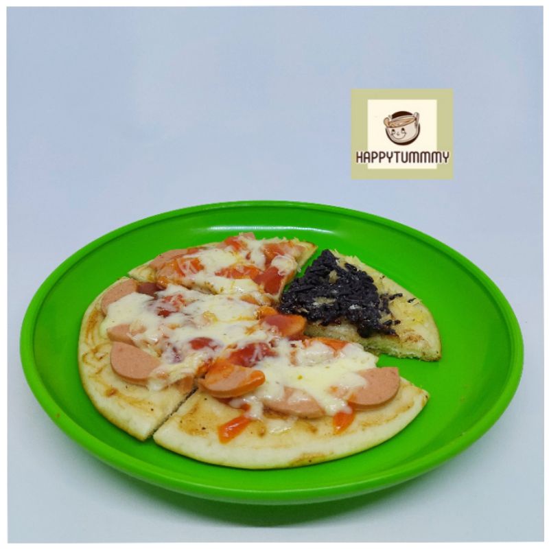 Pizza Base Edo (Diameter 15cm) adonan pizza tepung pizza kulit pizza