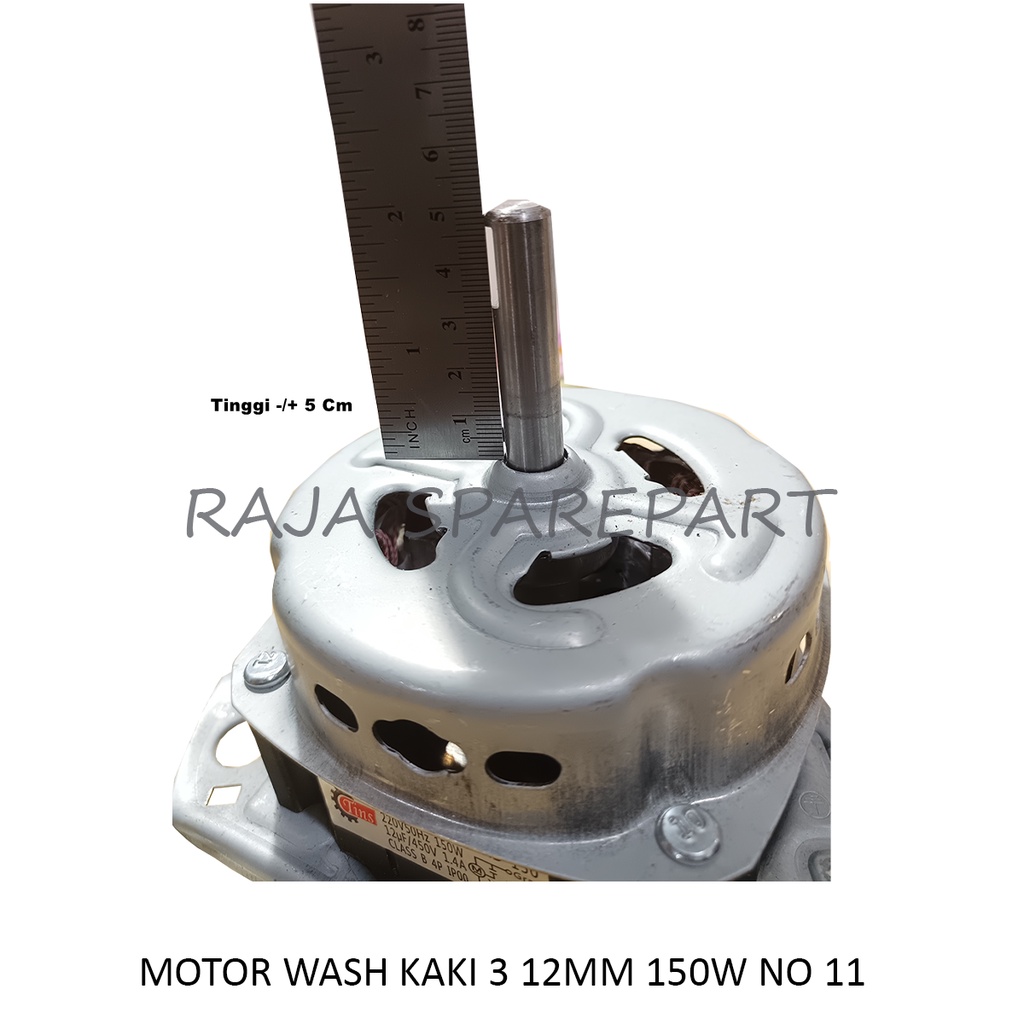 MOTOR WASH/ DINAMO PENCUCI MESIN CUCI LILITAN TEMBAGA KAKI 3 12MM 150W NO 11