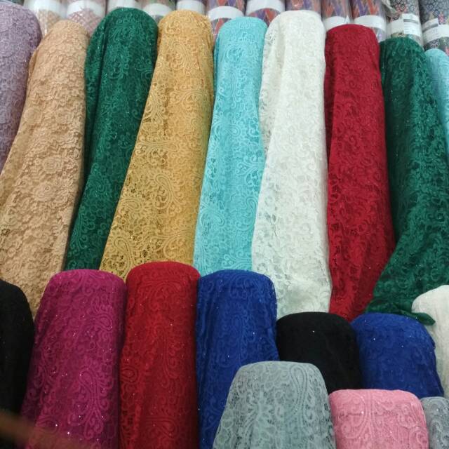 Bahan meteran brokat