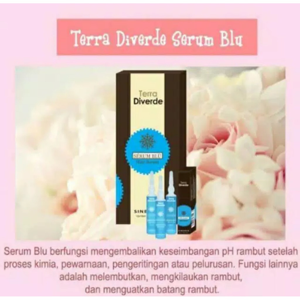 Tera diverde serum blu 10ml