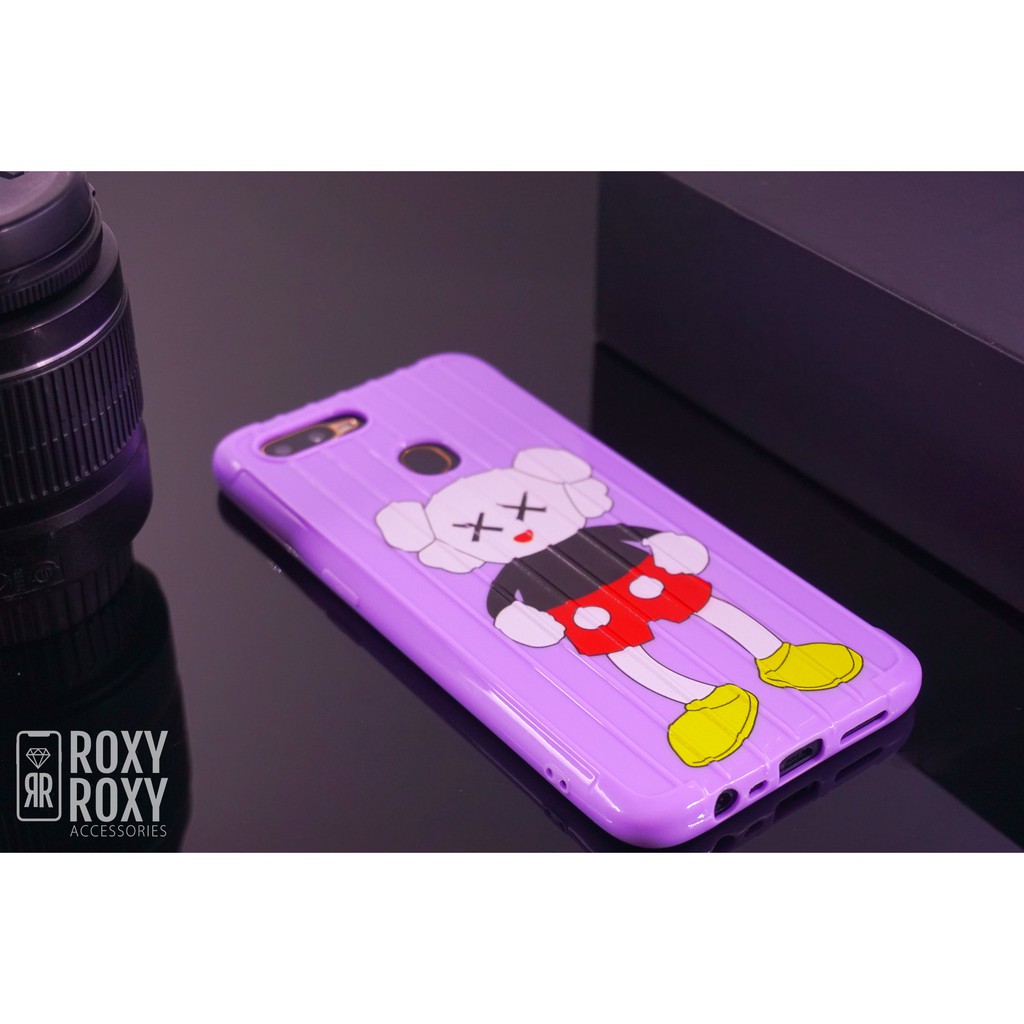 Softcase Motif Koper Oppo F9 - F11 - A3S - F1S - A7/ A5S?A12