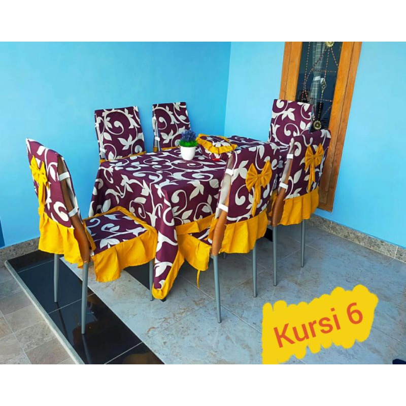 cover kursi 6 termurah