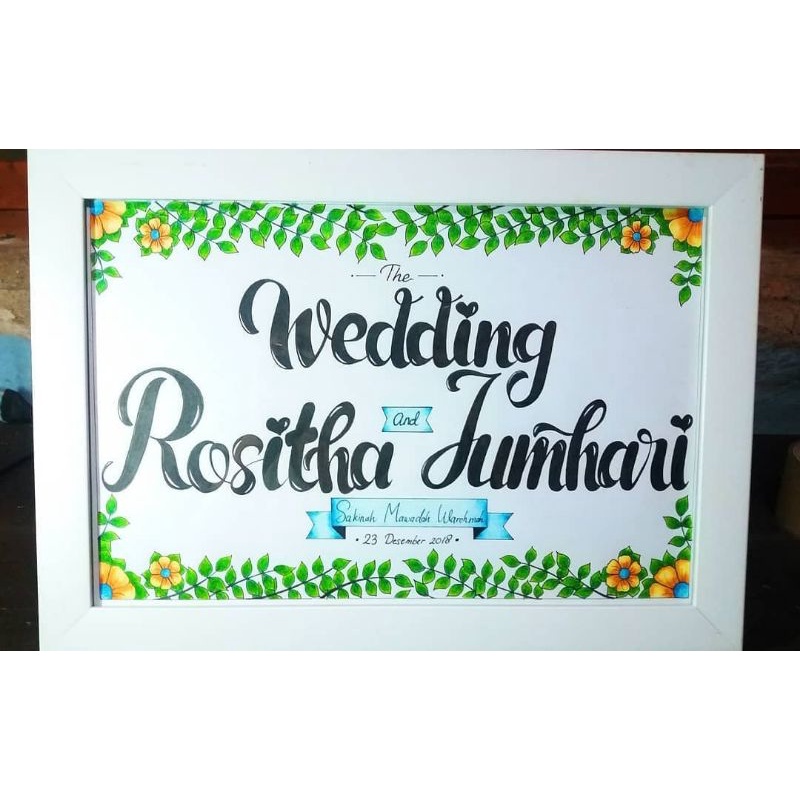 

Kado Unik Custom Hadiah Doodle Art