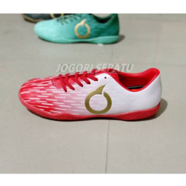 ORIGINAL ORTUSEIGHT Plasma IN Red white sepatu futsal asli ori ortus eight