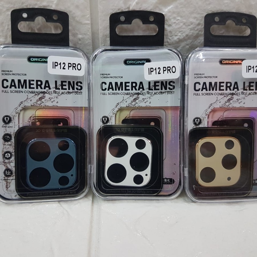 Iphone 12 / 12 Mini / 12 Pro / 12 Pro Max Tempered Glass Camera Lens Protector Kamera