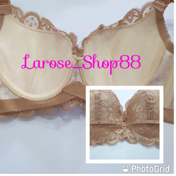 ♣ BH ELENA 24491 B | BUSA TIPIS KAWAT | BRUKAT PENUTUP LEMAK SAMPING KAIT 4 | Bra Elena 24491b ✯