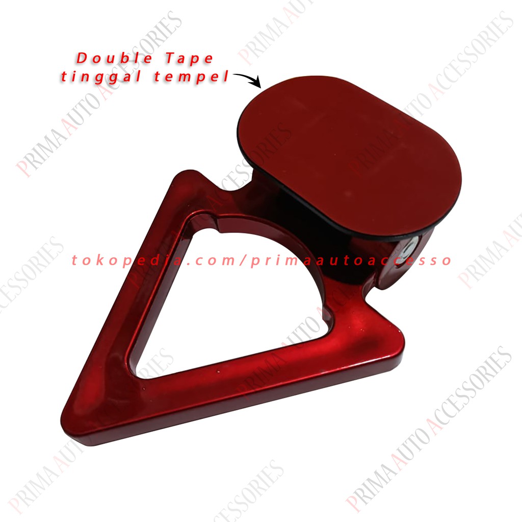 Towing Dummy Segitiga Universal Towing Hook Depan / Tali Derek Mobil (Sekedar Variasi)