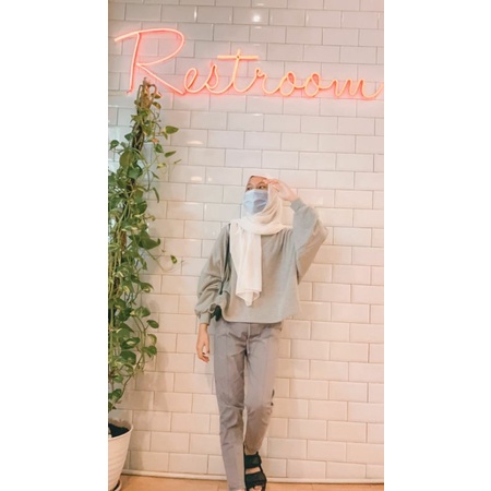 (zeyo) SWEATER OVERSIZE PREMIUM-MISTY